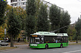 Богдан-Т70117 #2629 47-го маршрута на улице Леся Сердюка перед отправлением от остановки "Микрорайон "Северная-3"