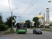 Богдан-Т70117 #2633 27-го маршрута на улице Холодногорской возле улицы Верхнегиевской