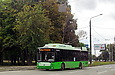 Богдан-Т70117 #2642 3-го маршрута на Александровском проспекте возле перекрестка с улицей Черняховского
