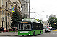 Богдан-Т70117 #2644 11-го маршрута поворачивает с улицы Университетской в Спартаковский переулок