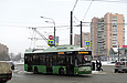 Богдан-Т70117 #2647 3-го маршрута поворачивает с проспекта Гагарина на проспект Героев Сталинграда