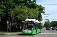 Богдан-Т70117 #2654 3-го маршрута поворачивает с Александровского проспекта на бульвар Богдана Хмельницкого