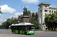 Богдан-Т70117 #2655 18-го маршрута поворачивает с проспекта Науки на проспект Независимости