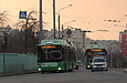 Богдан-Т70117 #3603 2-го маршрута на перекрестке улицы Ахсарова и проспекта Науки