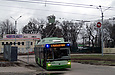 Богдан-Т70117 #3604 13-го маршрута перед отправлением от конечной "Станция метро "Защитников Украины"
