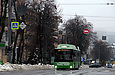 Богдан-Т70117 #3609 2-го маршрута на проспекте Науки возле улицы Космической