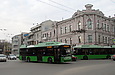 Богдан-Т70117 #3616 2-го маршрута на перекрестке проспекта Независимости и улицы Сумской
