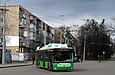 Богдан-Т70117 #3622 13-го маршрута на улице Садовопарковой разворачивается на конечной "Парк "Зустріч"
