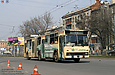 DAC-217E #231 2-го маршрута на проспекте Ленина в районе улицы Данилевского
