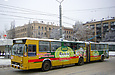 DAC-217E #3058 2-го маршрута на проспекте Ленина возле станции метро "Научная"