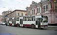 DAC-217E #122 38-го маршрута поворачивает с улицы Кооперативной в переулок Короленко