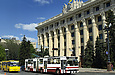 DAC-217E #223 2-го маршрута на улице Сумской напротив Харьковского областного совета