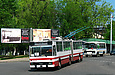 DAC-217E #223 2-го маршрута выезжает с улицы Академика Проскуры на Белгородское шоссе