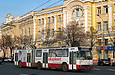 DAC-217E #231 2-го маршрута на площади Конституции в районе Спартаковского переулка