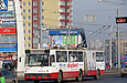 DAC-217E #231 2-го маршрута на проспекте Ленина перед перекрестком с улицей 23-го Августа