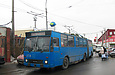 DAC-217E #239 24-го маршрута выезжает с разворотного круга к/ст "Ст.м. "Академика Барабашова" на улицу Амурскую