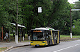 ЛАЗ-Е183А1 #2101 27-го маршрута на Ново-Баварском проспекте возле улицы Даргомыжского
