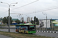 ЛАЗ-Е183А1 #2102 6-го маршрута на проспекте Гагарина в районе улицы Державинской