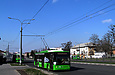 ЛАЗ-Е183А1 #2103 3-го маршрута на проспекте Гагарина в районе улицы Азербайджанской