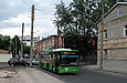 ЛАЗ-Е183А1 #2103 3-го маршрута на улице Кузнечной возле Лопатинского переулка