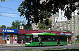 ЛАЗ-Е183А1 #2103 3-го маршрута на проспекте Героев Сталинграда в районе улицы Монюшко