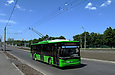 ЛАЗ-Е183А1 #2104 6-го маршрута на проспекте Гагарина возле улицы Батайской