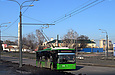 ЛАЗ-Е183А1 #2104 3-го маршрута на проспекте Гагарина напротив улицы Державинской