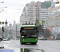 ЛАЗ-Е183А1 #2104 6-го маршрута на проспекте Гагарина возле Молчановского переулка