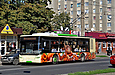 ЛАЗ-Е183А1 #2106 3-го маршрута на проспекте Героев Сталинграда в районе улицы Фонвизина
