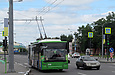 ЛАЗ-Е183А1 #2106 3-го маршрута на проспекте Гагарина возле улицы Чугуевской