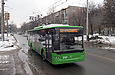 ЛАЗ-Е183А1 #2107 12-го маршрута на улице Деревянко в районе улицы Новопрудной