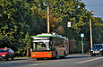 ЛАЗ-Е183А1 #2107 12-го маршрута на Белгородском шоссе в районе АС №4 "Лесопарк"