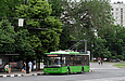 ЛАЗ-Е183А1 #2107 3-го маршрута на проспекте Гагарина возле улицы Кирова