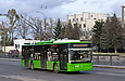 ЛАЗ-Е183А1 #2108 3-го маршрута на проспекте Гагарина недалеко от остановки "Улица Сидоренковская"