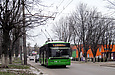 ЛАЗ-Е183А1 #2108 1-го маршрута на проспекте Маршала Жукова между проспектом Героев Сталинграда и улицей Слинько
