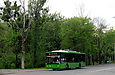 ЛАЗ-Е183А1 #2108 3-го маршрута на Московском проспекте перед отправлением от остановки "Проспект Фрунзе"