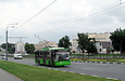ЛАЗ-Е183А1 #2108 3-го маршрута на проспекте Гагарина в районе улицы Сидоренковской