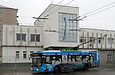 ЛАЗ-Е183А1 #2108 6-го маршрута перед отправлением от конечной "Улица Университетская"