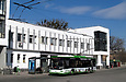 ЛАЗ-Е183А1 #2109 3-го маршрута перед отправлением с конечной станции "Улица Университетская"