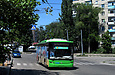 ЛАЗ-Е183А1 #2109 6-го маршрута на улице Валдайской возле улицы Вокзальной
