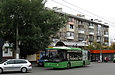 ЛАЗ-Е183А1 #2109 27-го маршрута на улице Китаенко возле Ново-Баварского проспекта