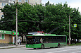 ЛАЗ-Е183А1 #2109 35-го маршрута на улице Гвардейцев-Широнинцев в районе улицы Одесской
