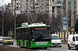 ЛАЗ-Е183А1 #2109 3-го маршрута на проспекте Героев Сталинграда в районе улицы Морозова