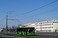 ЛАЗ-Е183А1 #2110 6-го маршрута на проспекте Гагарина возле улицы Макеевской