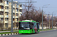 ЛАЗ-Е183А1 #2110 6-го маршрута на проспекте Гагарина в районе Батайской улицы