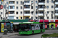 ЛАЗ-Е183А1 #2110 35-го маршрута перед отправлением от конечной "Улица Одесская"
