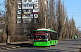 ЛАЗ-Е183А1 #2111 1-го маршрута на улице Танкопия возле остановки "Станция юных туристов"