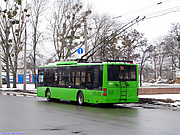 ЛАЗ-Е183А1 #3401 34-го маршрута на улице Лосевской возле станции метро "им. А.С. Масельского"