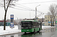 ЛАЗ-Е183А1 #3401 46-го маршрута на Московском проспекте в районе улицы Пятихатской