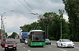 ЛАЗ-Е183А1 #3401 45-го маршрута на Московском проспекте возле станции метро "Индустриальная"